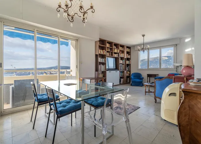 Vue Panoramique, Grand Appartement 2 Chambres A Toulon